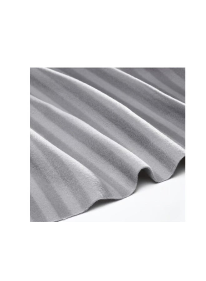VITMOSSA Throw, grey, 120x160 cm - Image 3