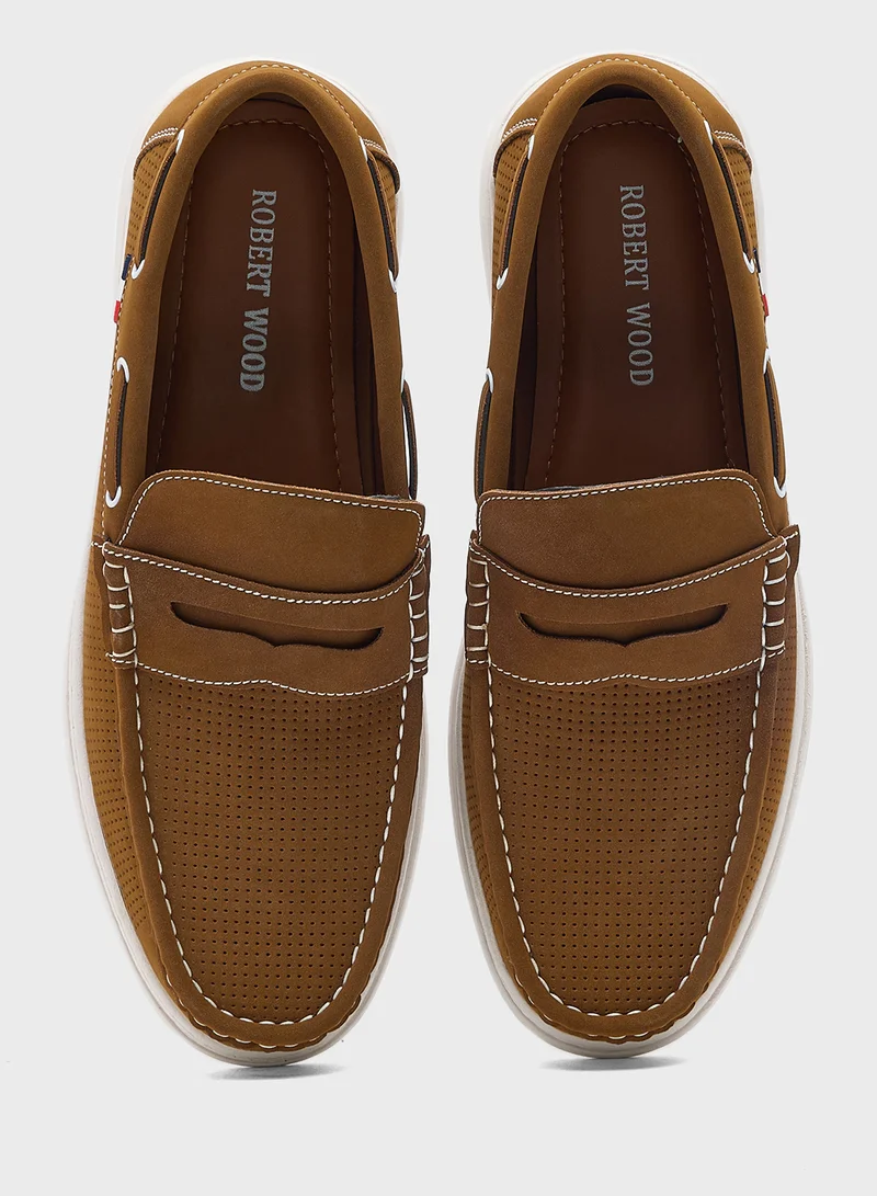 Robert Wood Casual Slip Ons