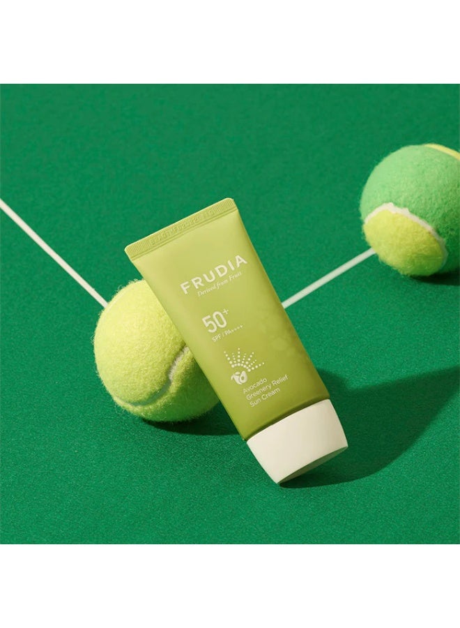 فروديا كريم فروديا أفوجادو جرينري ريليف الواقي من الشمس بعامل حماية SPF50+، 50 غرام - Image 2