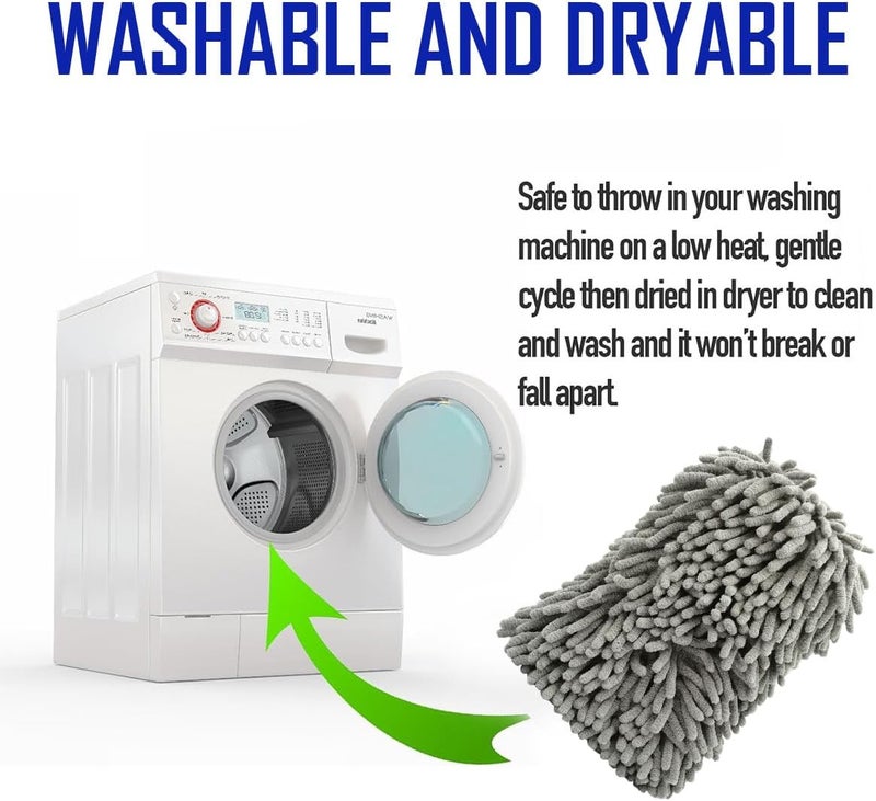 2-in-1 Microfiber Car Drying Towel – Ultra Absorbent Detailing Cloth, Streak Free Scratch Free Cleaning Towel, Machine Washable Microfiber Towel for Car Drying, Polishing and Detailing - Image 2