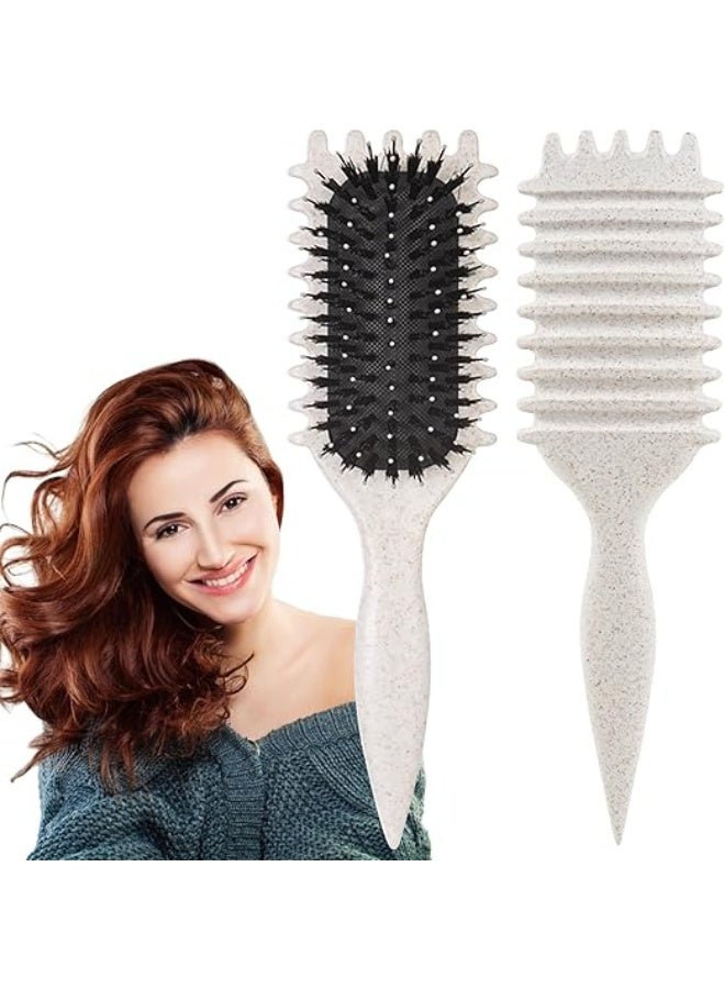 Brush, Curly Hair Brush Styling, Wet & Dry Detangler Hair Brush, The Essential Tool For Shaping & Styling Your Curls