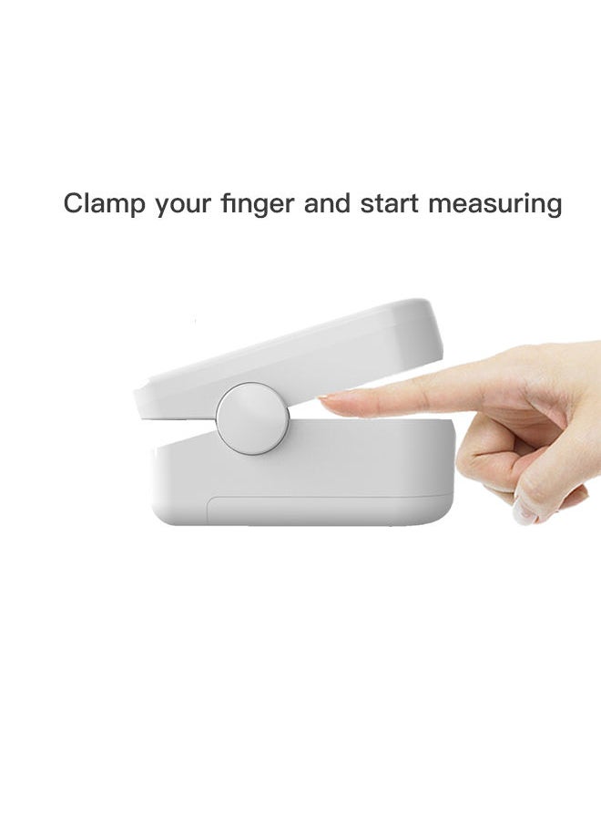 Fingertip Pulse Oximeter Blood Oxygen Saturation Monitor Heart Rate Detection