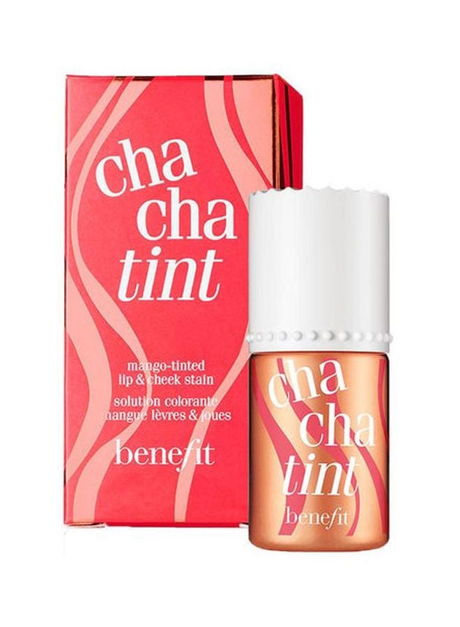 Benefit Cosmetics Cha Cha Tint - Mango Tinted Lip & Cheek Stain Cha Cha Tint 10ml - Image 4