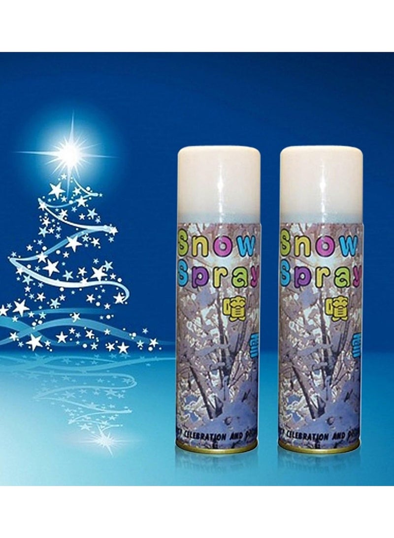 بامير عبوة من ٦ علب بخاخ زينة للحفلات برائحة الثلج الأبيض - لعبة - بخاخ حفلات - للأطفال الصغار - تتضمن ٦ علب، مناسبة لليوم الوطني لدولة الإمارات العربية المتحدة | بخاخ حفلات | تركيبة واقعية وآمنة - Image 3