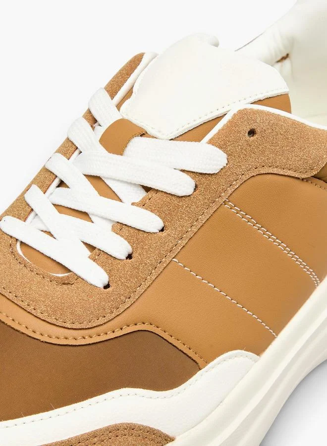 LBL By Shoexpress BROWN Men Lace-Up Sneakers for Men | Best Price UAE