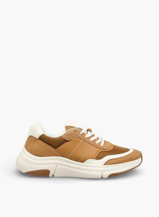 LBL By Shoexpress BROWN Men Lace-Up Sneakers for Men | Best Price UAE