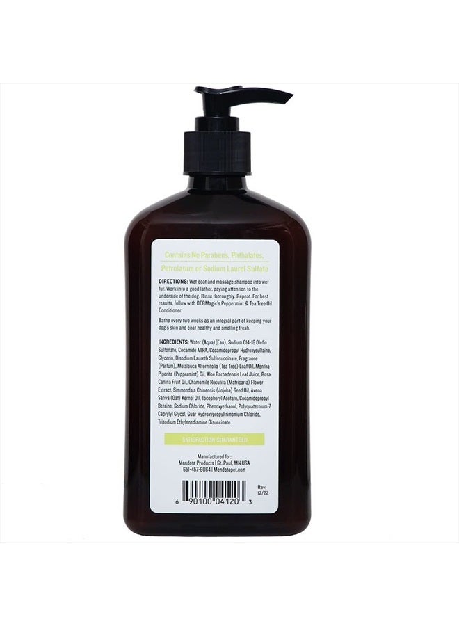 DERMagic Peppermint & Tea Tree Oil Shampoo & Conditioner 18 fl. oz. - Image 3