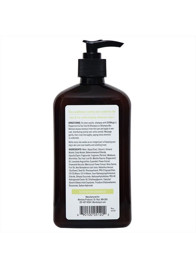 DERMagic Peppermint & Tea Tree Oil Shampoo & Conditioner 18 fl. oz. - Image 2