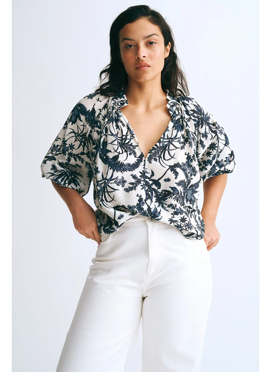 اتش اند ام Oversized Blouse