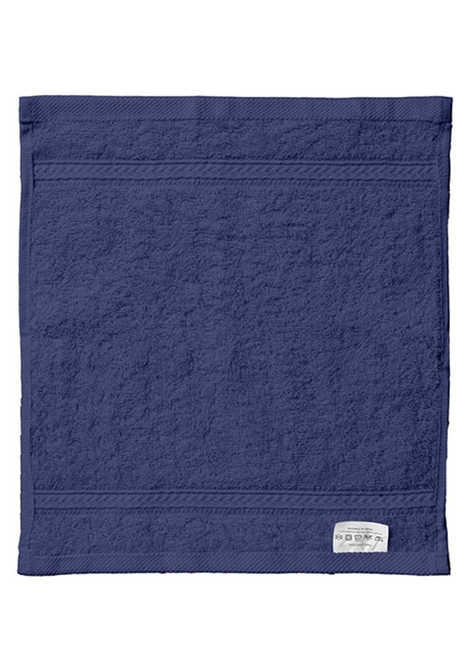 Hotel Linen Klub DEYARCO Princess Terry 100% Cotton 480 GSM Face Towel, Super Soft Quick Dry Highly Absorbent Dobby Border Ring Spun, Size: 30 x 30cm, Royal Blue - Image 1