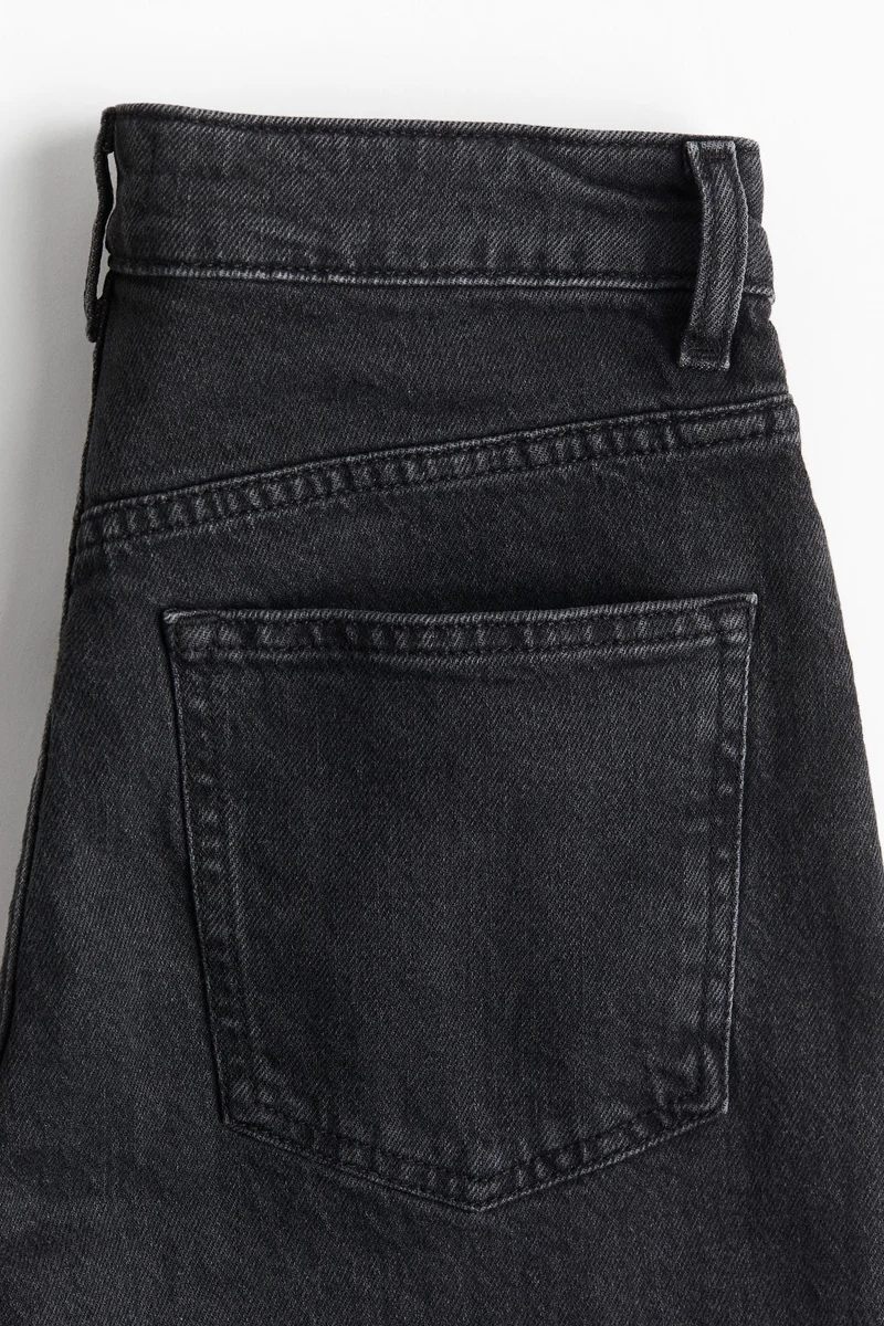 H&M High-waisted denim shorts