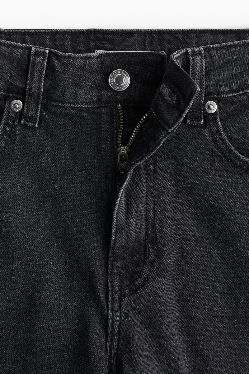 H&M High-waisted denim shorts
