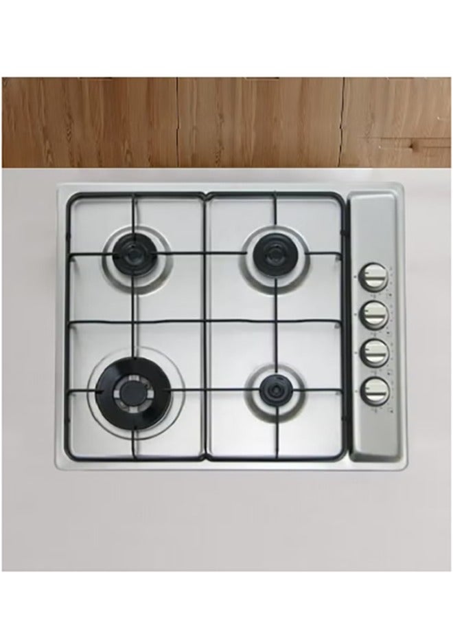 kitchen Line Gas Hob 4 Burners 60 CM Made in Italy - Silver | G4013 - Image 4