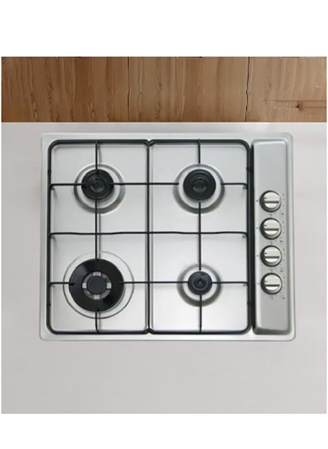 kitchen Line Gas Hob 4 Burners 60 CM Made in Italy - Silver | G4014  - Image 4