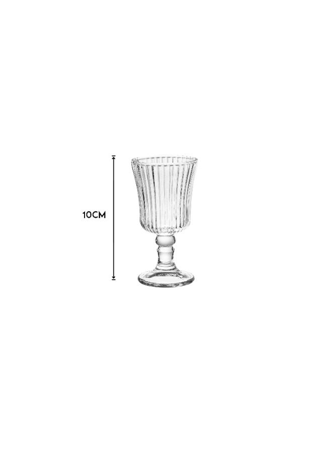 Dania Mini Classic Glass Juice Cups – Set of 6 | Elegant Welcome Glassware, 10 cm 🍷✨ - Image 3