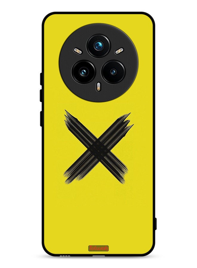 Tolwak Realme 14 Pro 5G Protective Case Cover X Pattern
