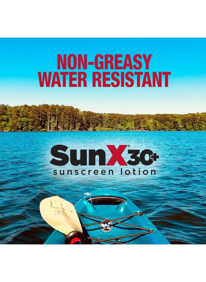 coretex Sun X 30+ Spf Oil Free Sunscreen Lotion (4Oz. Bottle) Free Of Parabens Oxybenzone & White Cast Properties With Broad Spectrum (Uva/Uvb) Protection Water & Sweat Resistant For Up To 80 Minutes - Image 3