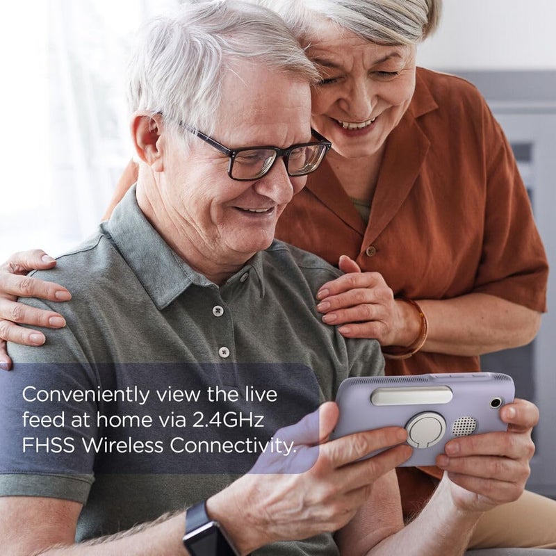 HUBBLE CONNECTED Nursery Pal Cloud Touch Smart WiFi Enabled Baby Monitor with 5 Inch HD Color Touchscreen Parent Unit Plus Preloaded Soothing Sounds Lullabies and Stories White - Image 2