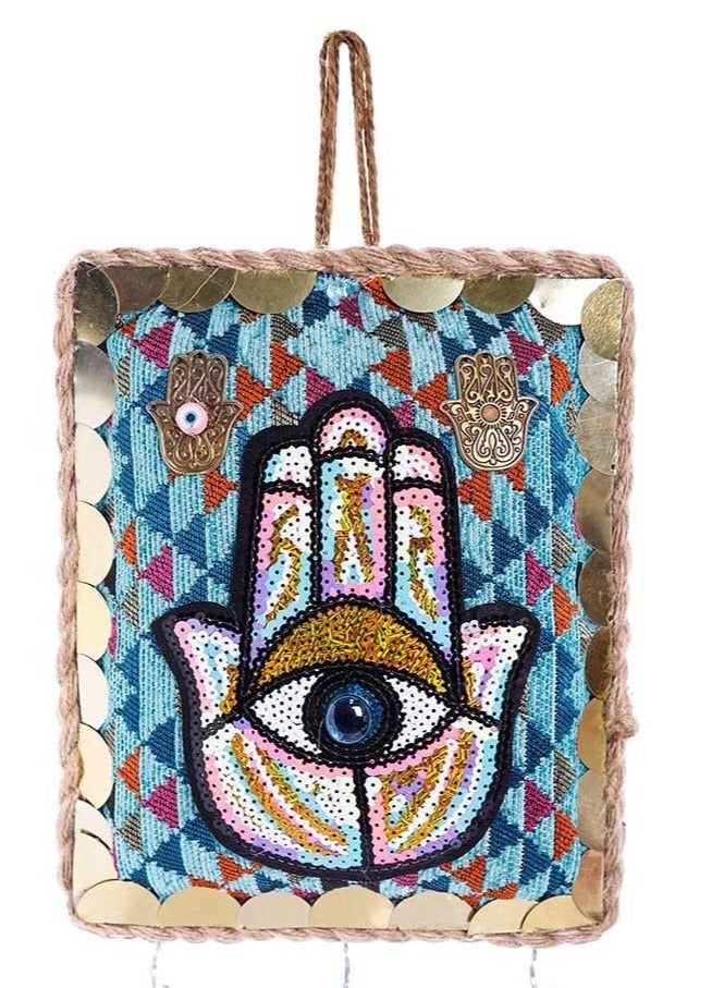 Key pendant - palm shape - Design 4