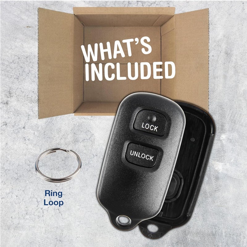 KeylessOption Just The Case Keyless Entry Remote Key Fob Shell - Image 3