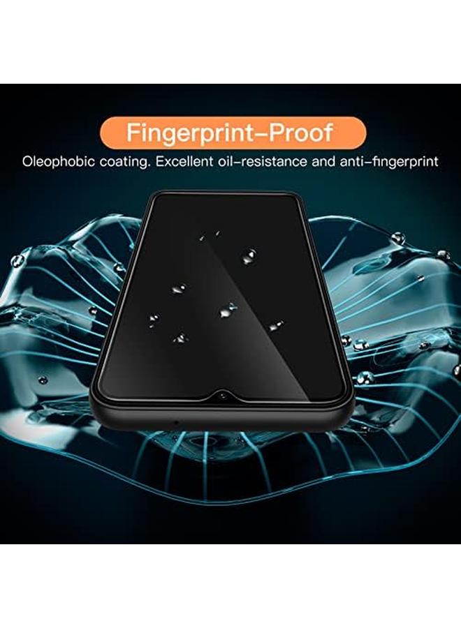 جي تيك واقي شاشة لهاتف سامسونج جالكسي A13 A13 5G A12، طبقة زجاجية مقواة 9H، مضادة للخدش، شفافة عالية الدقة، عبوة من 3 قطع - Image 5