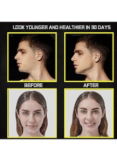 Gonice 4 Pcs Jawline Exerciser for Men & Women, Double Chin Reducer Machine Jawline Trainers Jawline Exerciser, Jaw, Neck and Face Sharper  - Image 3