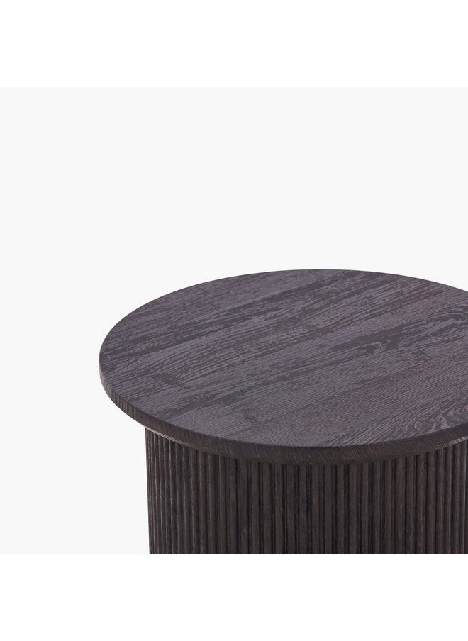 Home Box - Barnsley Round End Table 50 x 45 x 45 cm - Image 1