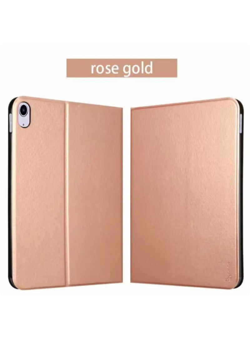 IAF Rose Gold Folding Stand Shell for Apple iPad 12.9" (2015/2016/2017) â€“ Slim Tablet Cover - Image 1