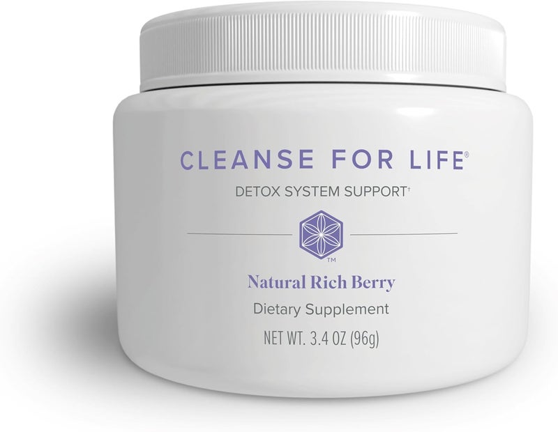 Isagenix Cleanse for Life  Powder Supplement for Cleanse Drink with No Laxatives or Diuretics  Support Metabolism with Vitamin B12  Niacin  Natural Rich Berry 34 Oz 16 Servings - Image 1