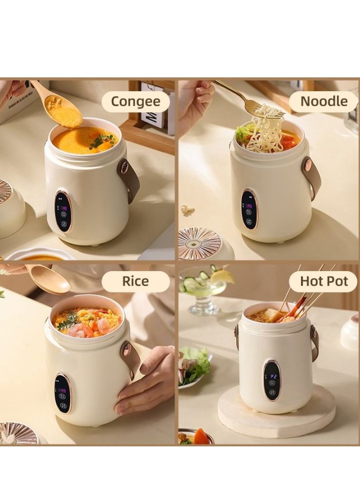 Electric Stew Pot Slow Rice Cooker Multi-function Mini Health Pot Portable Kettle