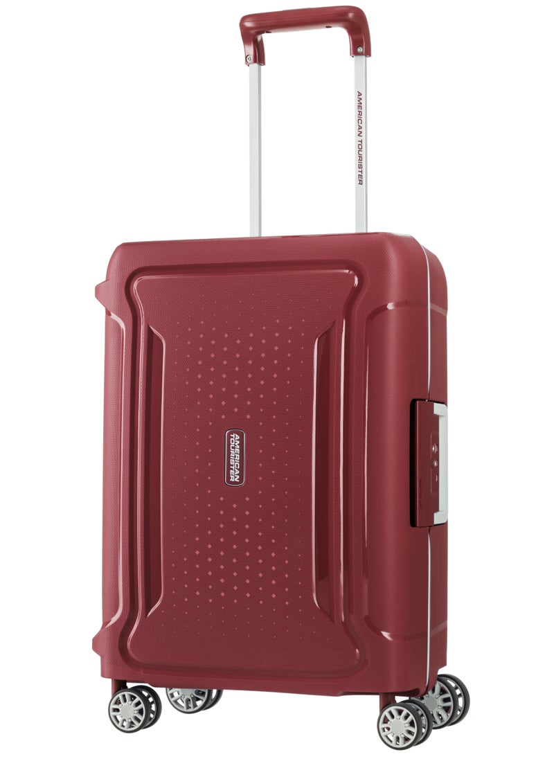 AMERICAN TOURISTER Tribus Hardside  55 Cm Cabin Luggage Red  - Image 1