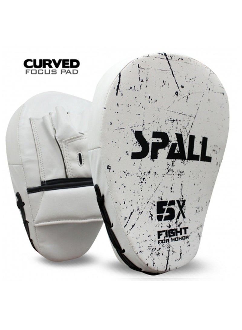 Spall Focus Pads Hook Jab Mitts Boxing Pads Hand Target Gloves Training For Mma Kick Boxing Pads Muay Thai Training Martial Arts Punch Mitts For Kids Men And Women  - Image 1