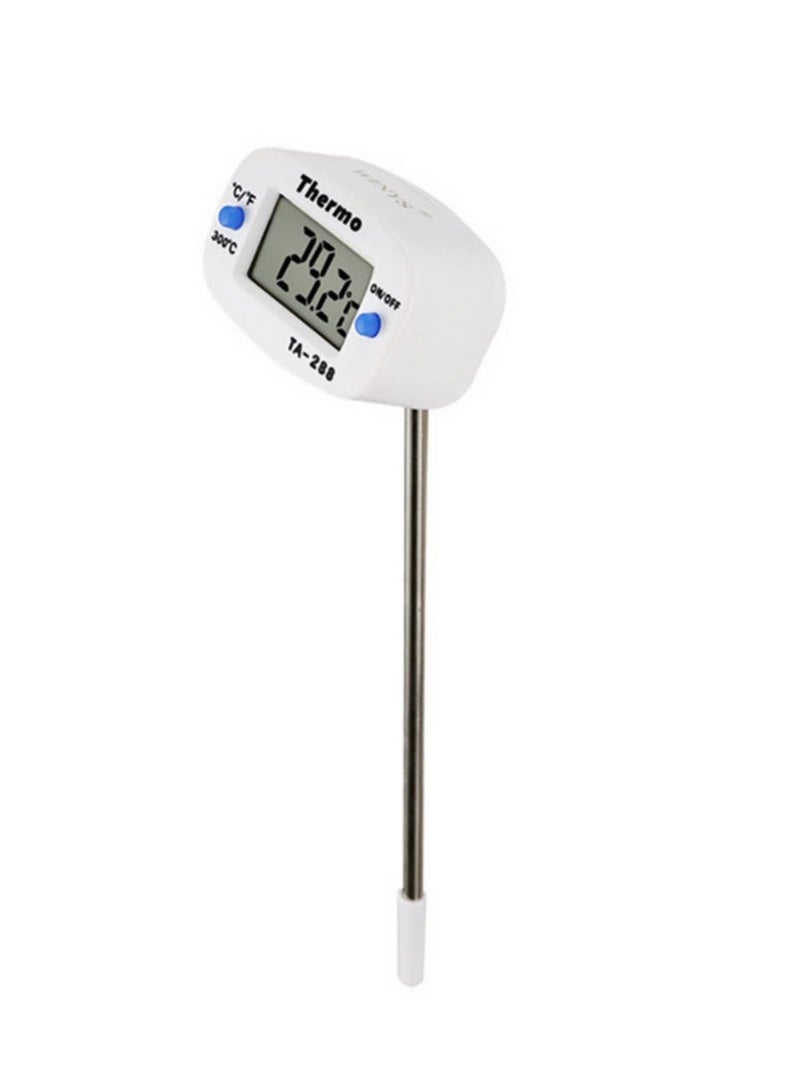 شاشات الكريستال السائل ميزان الحرارة الرقمي الغذاء شواء يدقق في ميزان الحرارة فرن الحليب النفط المياه المطبخ الطبخ درجة الحرارة اختبار أداة رصد - Image 5