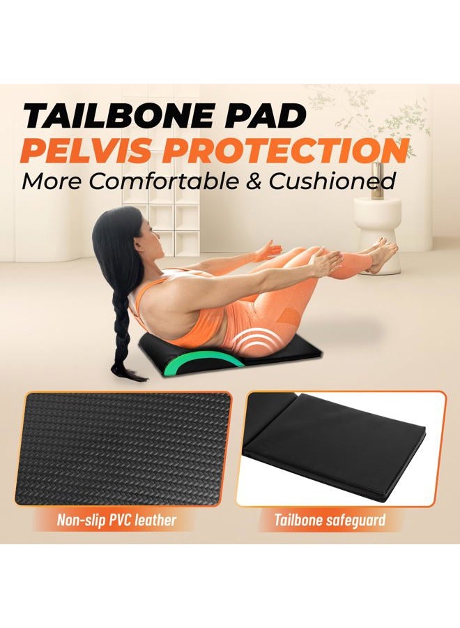 Yes4All Ab Exercise Mat with Tailbone Protecting Pad, Abdominal Wedge – Support for Abs Workout, Sit Up Protector (Green) - Image 5