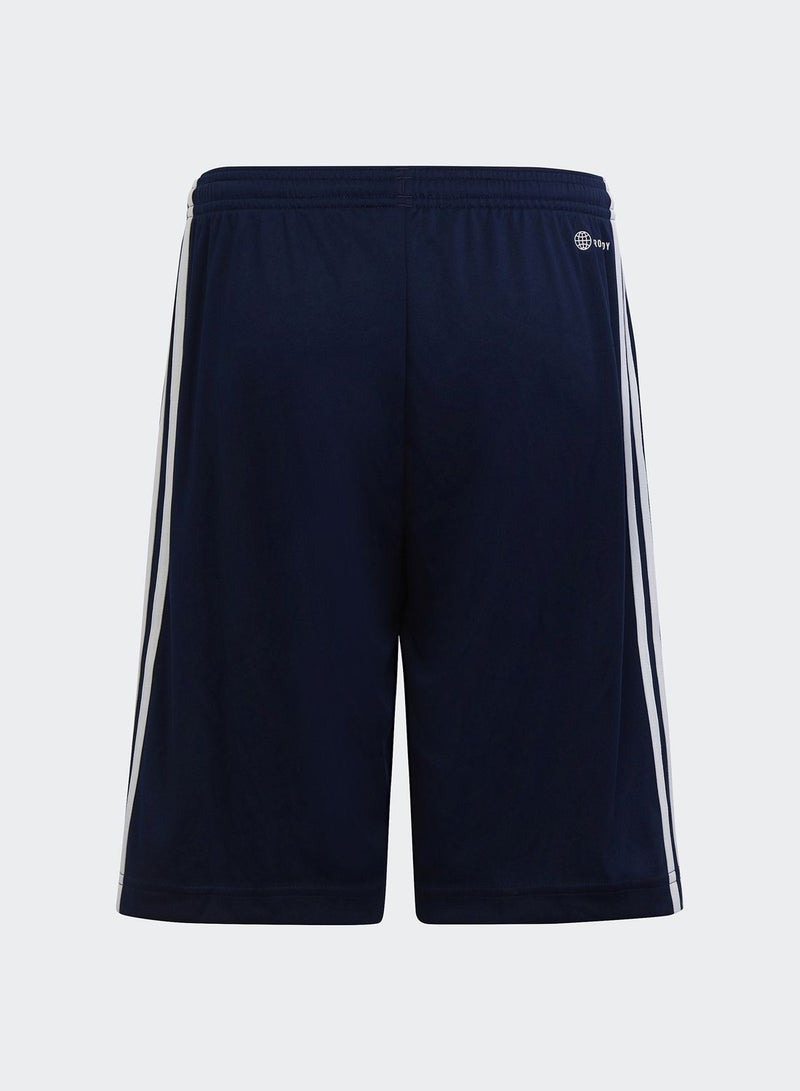 Kids 3 Stripe Train Essential Aeroready Shorts