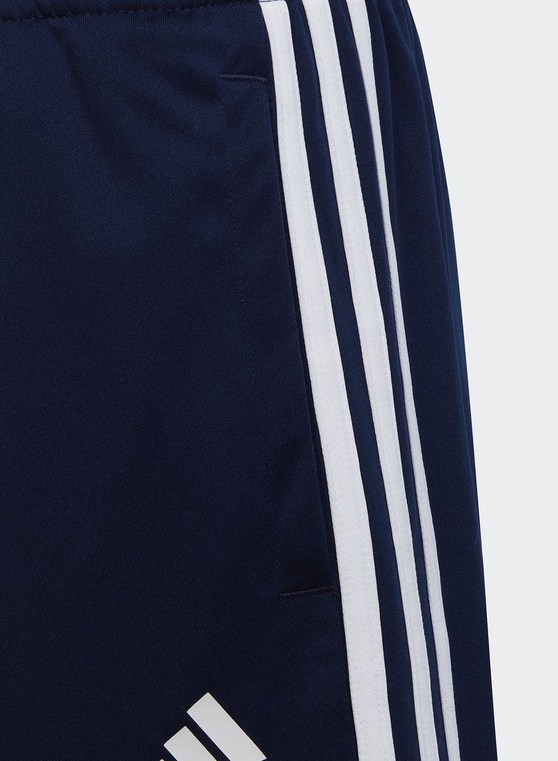 Kids 3 Stripe Train Essential Aeroready Shorts