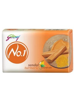 No.1 Bathing Soap Sandal & Turmeric 100G (Pack Of 5)