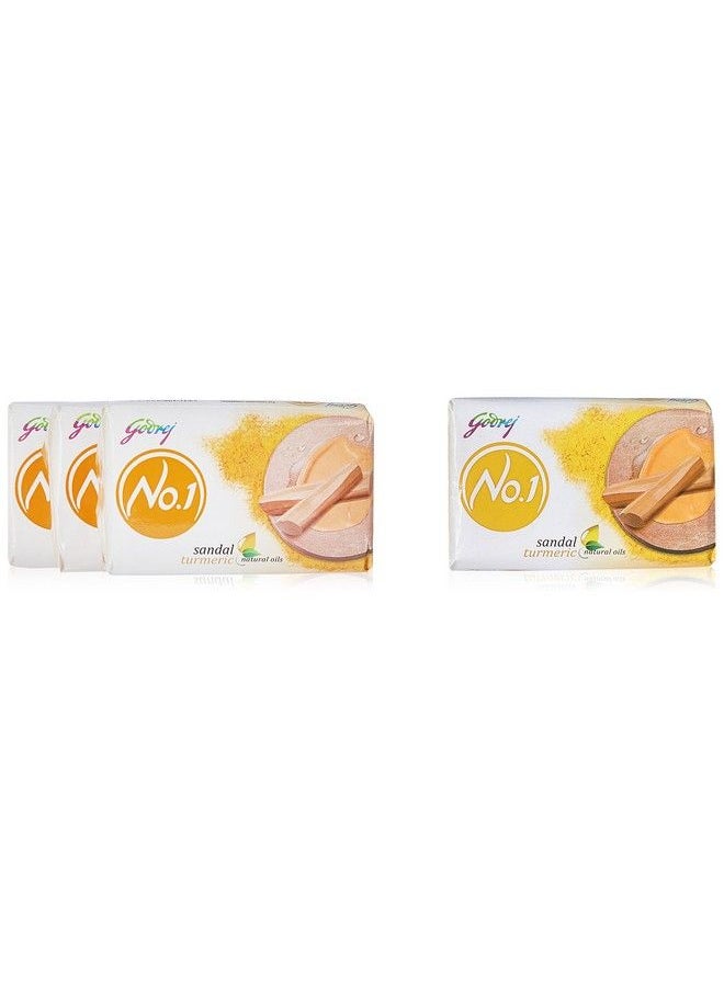 Godrej - No.1 Bathing Soap Sandal & Turmeric 100G (Pack Of 5) - Image 1