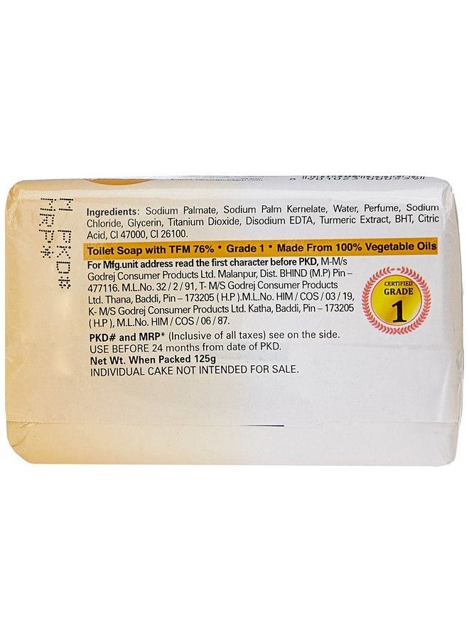 Godrej - No.1 Bathing Soap Sandal & Turmeric 100G (Pack Of 5) - Image 1
