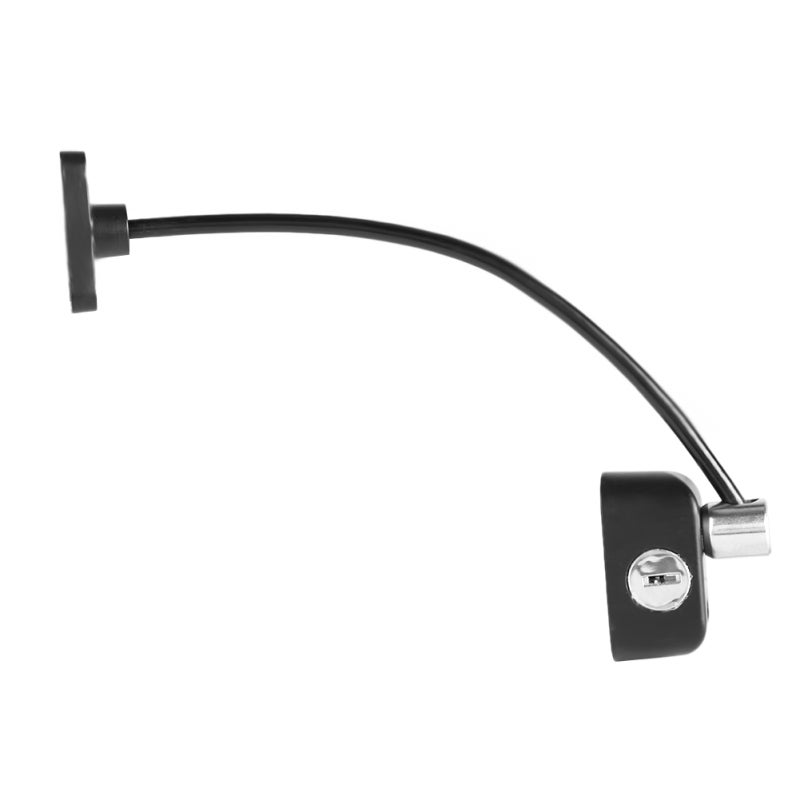Window Stopper Lock: ABS Material, Thicker Wire Rope, Double Lock - Mechanical Key Lock With 2 Keys Safety Limiter Lock for Child Protection, Home Window Security - Image 4