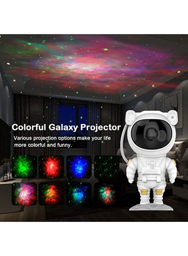 Jeryswet Astronaut Galaxy Light, Space Buddy Night Light for Bedroom with Remote Control and Timer, Astro Alan Star Ceiling Projector for Kids Adults - Image 3