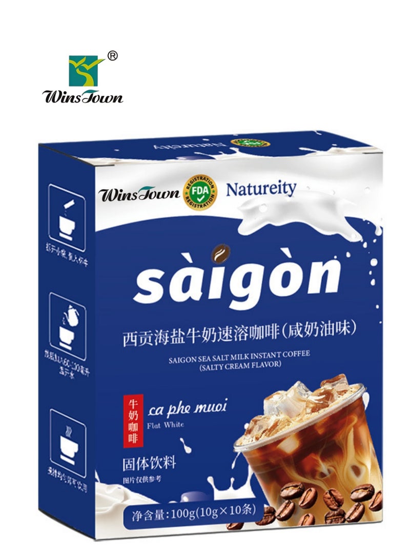 Winstown Saigon Sea Salt Milk Coffee Salted Cream Flavored Milk Coffee - Image 1