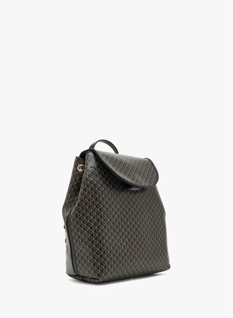 CALVIN KLEIN Casual Aop Flap Backpack