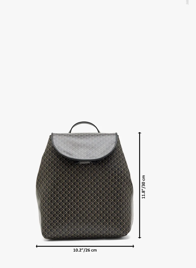 CALVIN KLEIN Casual Aop Flap Backpack