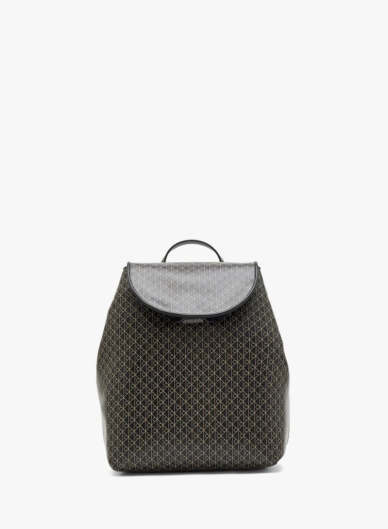CALVIN KLEIN Casual Aop Flap Backpack