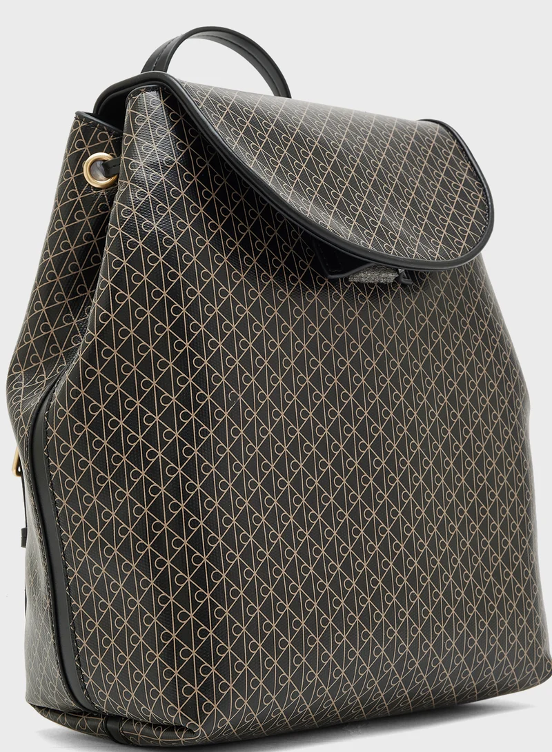 CALVIN KLEIN Casual Aop Flap Backpack