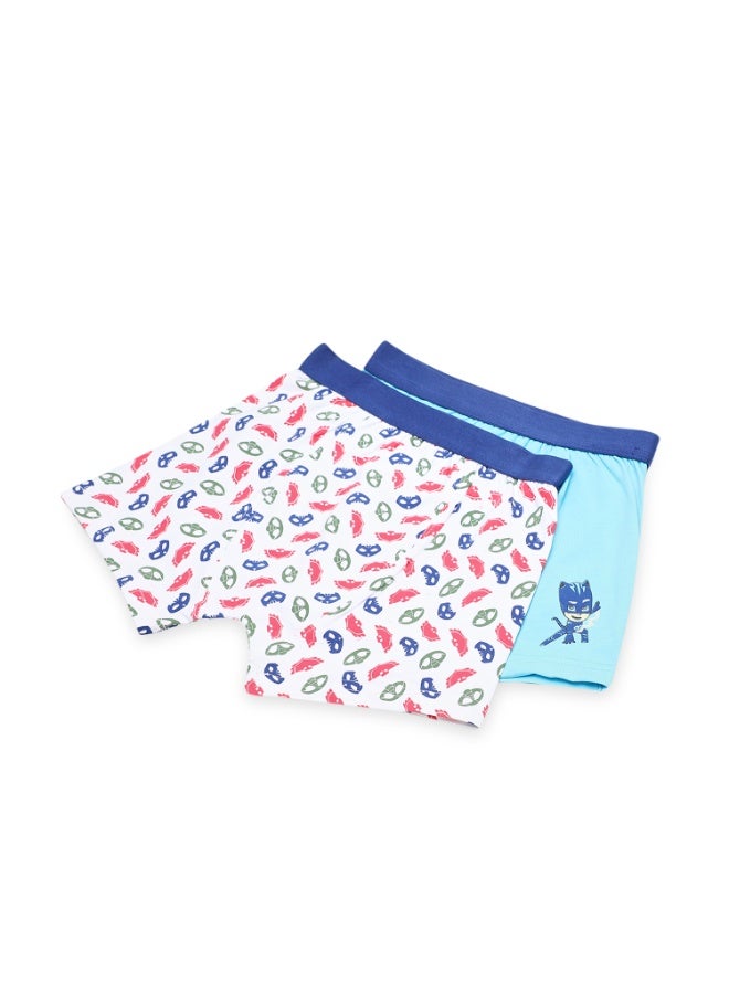 PJMASKS BOXER BOYS PJ MASKS STRETCH 2PCS PCK 2-8 YRS HT-BX015 - Image 3