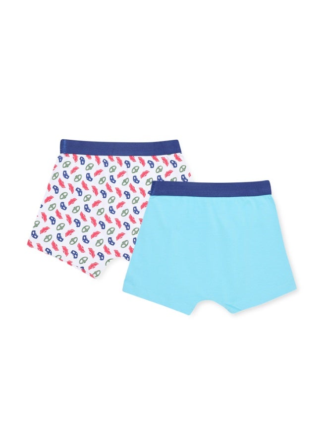 PJMASKS BOXER BOYS PJ MASKS STRETCH 2PCS PCK 2-8 YRS HT-BX015 - Image 2