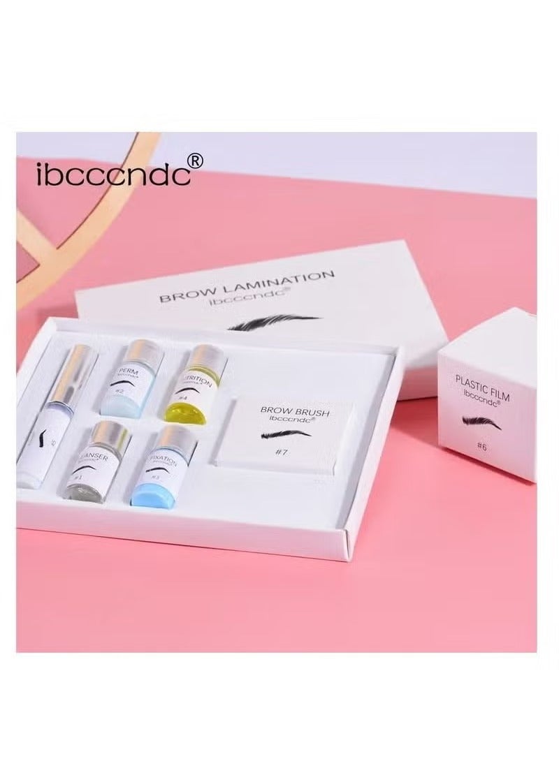 ibcccndc Brow Lamination Kit Eyebrow Lifting and Perming Lash Lift Professional Eyebrows Lift Styling Kit Suitable for DIY and Salon Use - Image 5