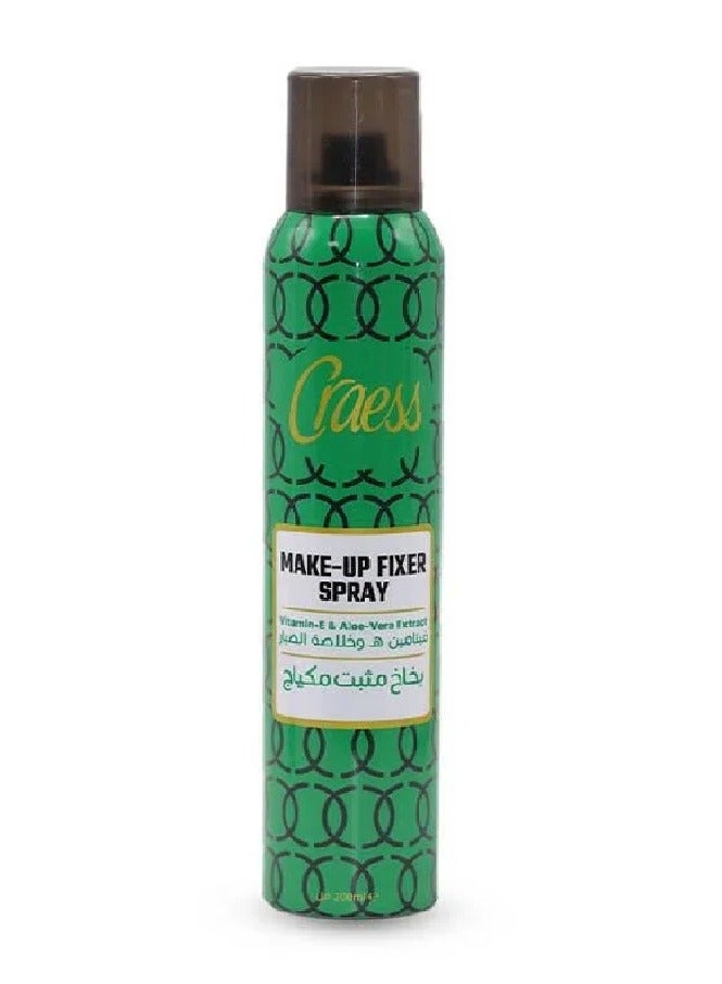Craess Make-up Fixier Spray with Vitamin E & Aloe Vera Extract - 200ml